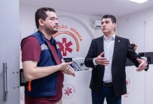 Fernando Braide visita instalações do Samu em SLZ