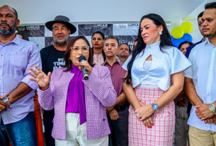 Paula Azevedo inaugura nova sede do CAPS em Paço do Lumiar