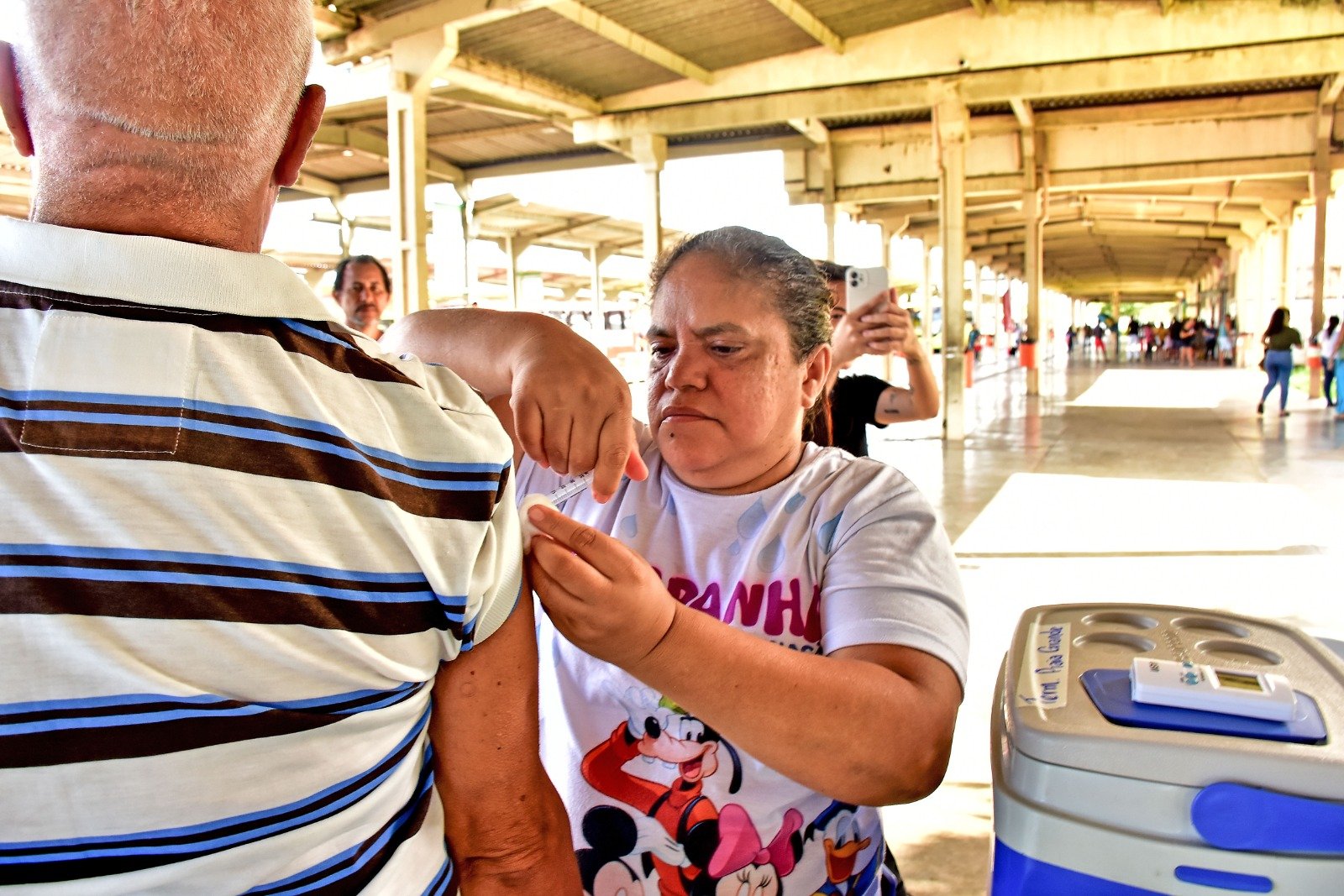 Prefeitura de São Luís inicia vacinação contra gripe nos Terminais da Integração