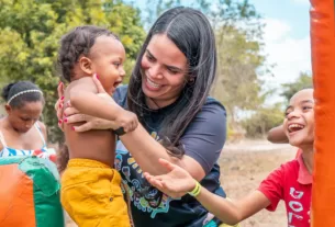 Organizado por Allana Abreu, Projeto Meu Tesourinho leva alegria para mais de 2.500 crianças de Miranda do Norte