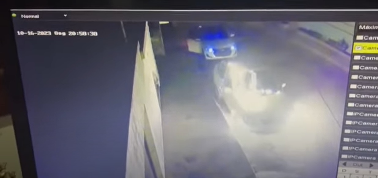 VÍDEO: Carro da ex-mulher de Dalton Arruda é incendiado por homem de colete com pano no rosto