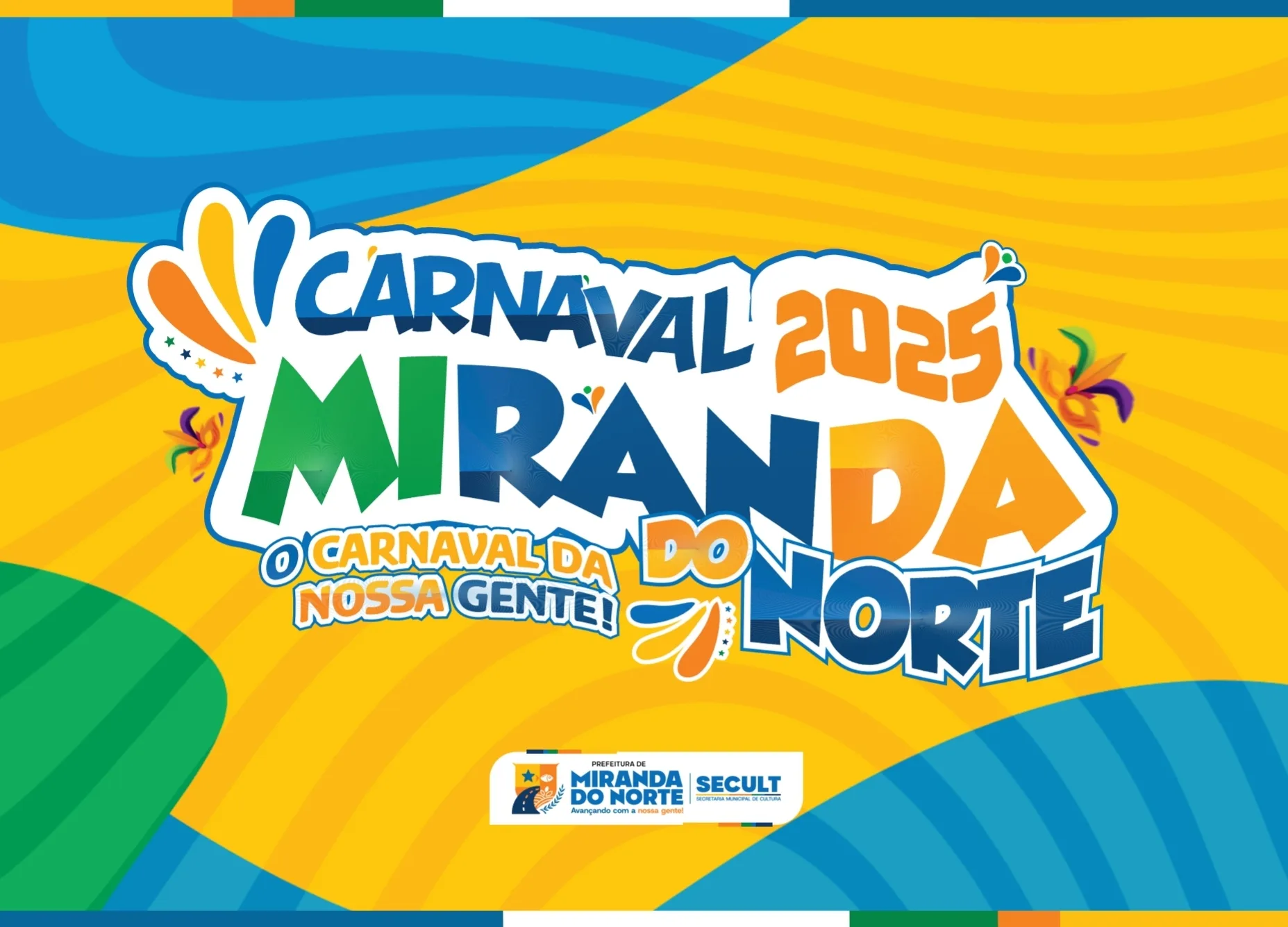 Carnaval 2025 de Miranda do Norte terá 20 atrações e um dia especial para crianças